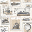 Galerie G56145 Beige Travel - Eade's Wallpaper