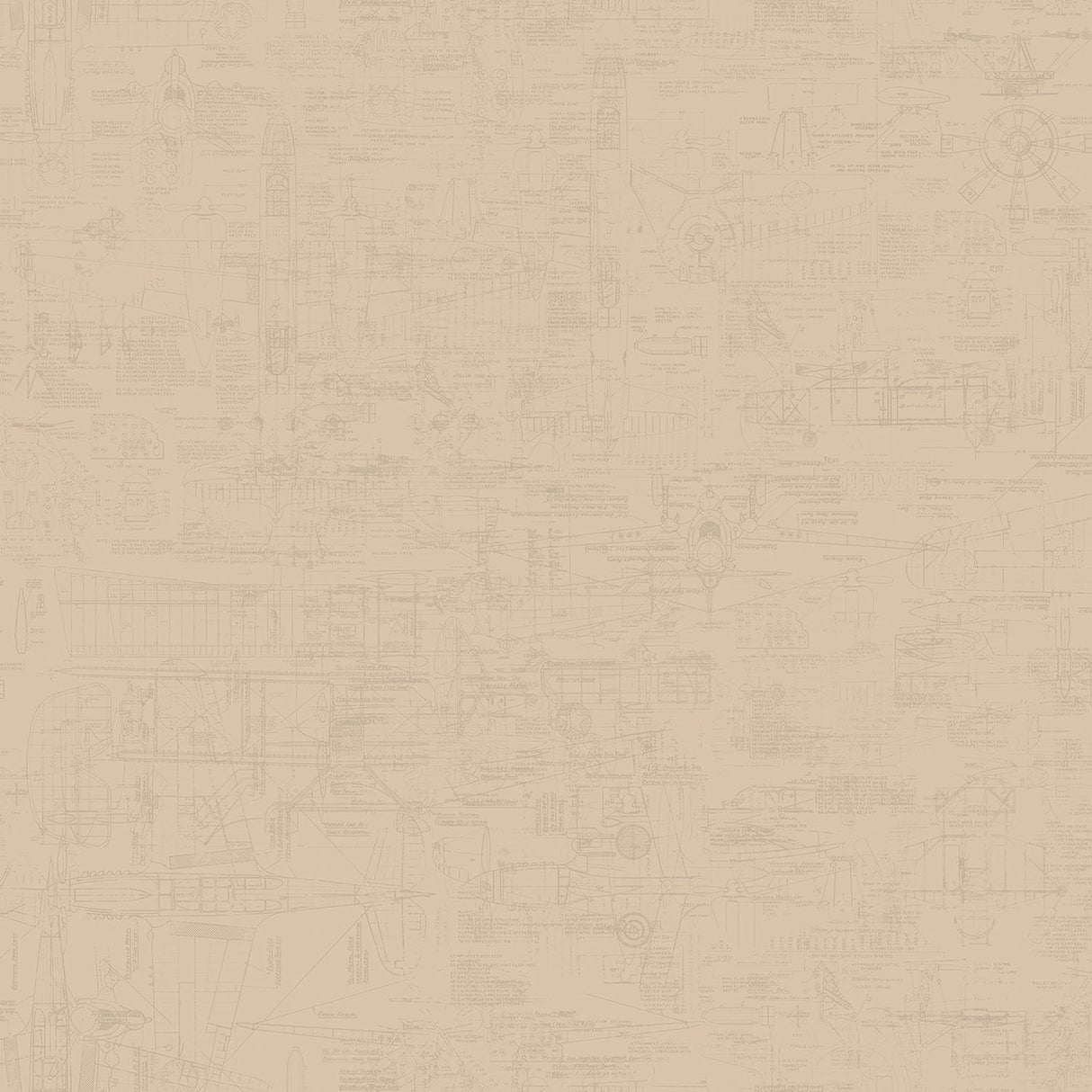Galerie G56210 Beige Blueprint - Eade's Wallpaper