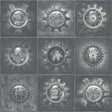 Galerie G56228 Silver Grey Industrial Tiles - Eade's Wallpaper