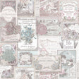 Galerie G56279 Pink Perfume Labels - Eade's Wallpaper