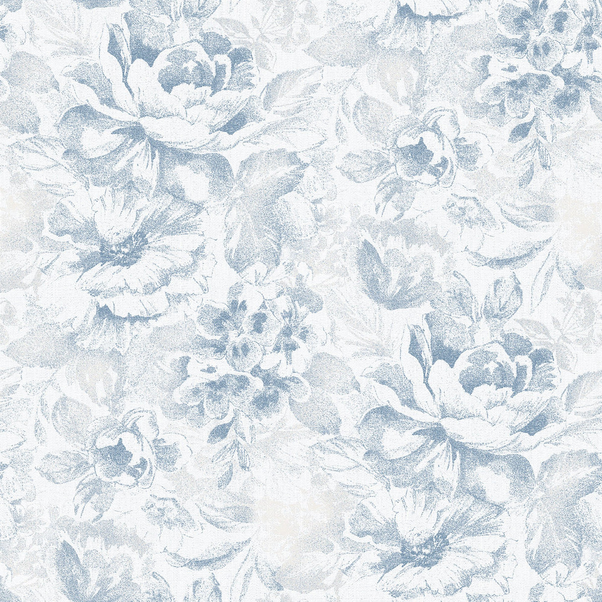 Galerie G56303 Blue Floral - Eade's Wallpaper
