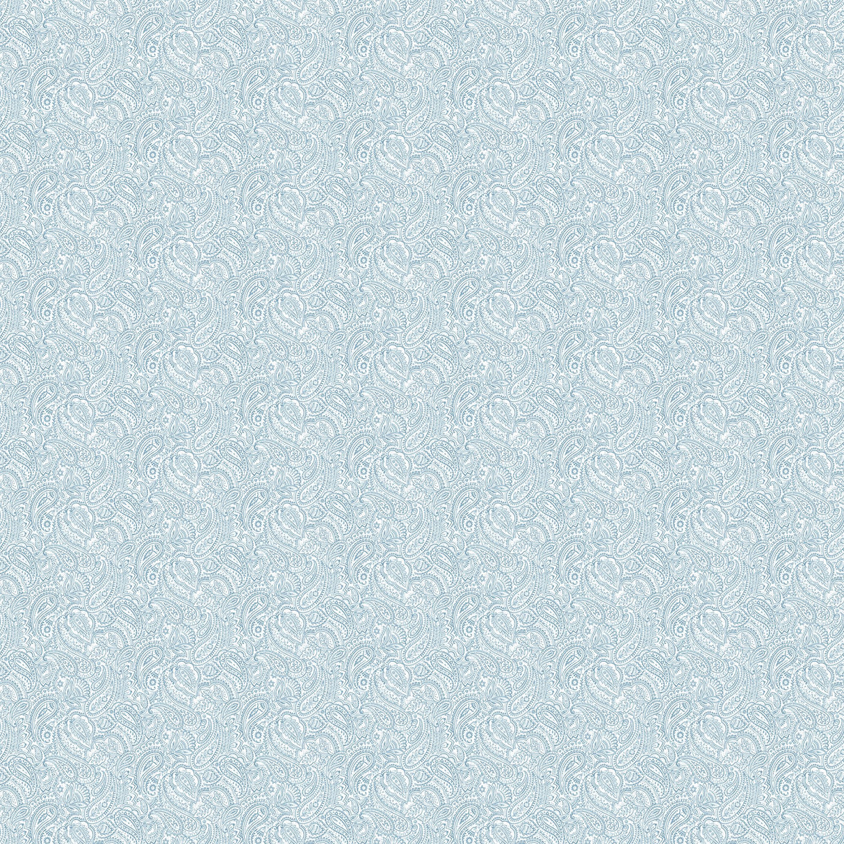 Galerie G56690 Blue Small Paisley - Eade's Wallpaper