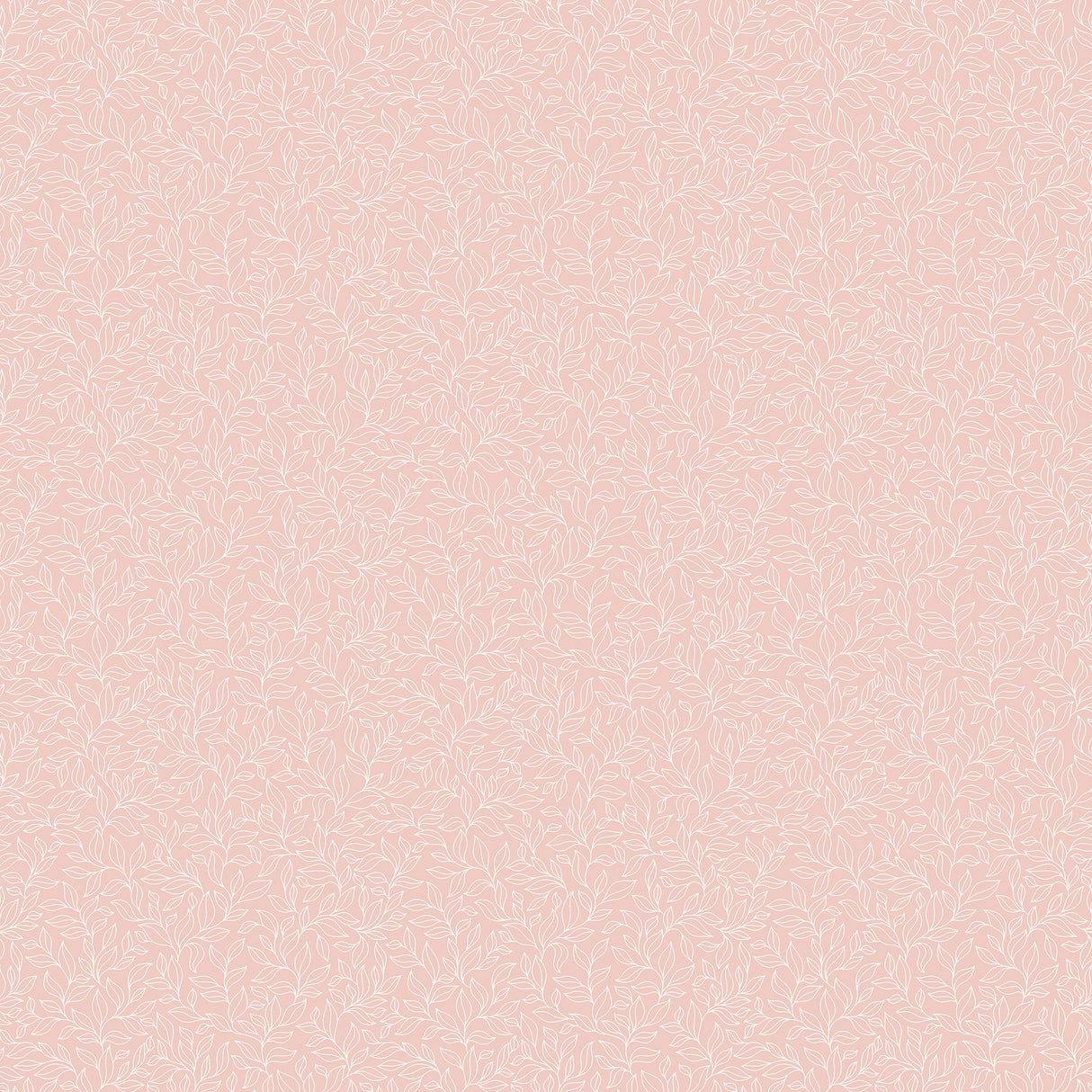 Galerie G56698 Pink Stencil Leaf - Eade's Wallpaper