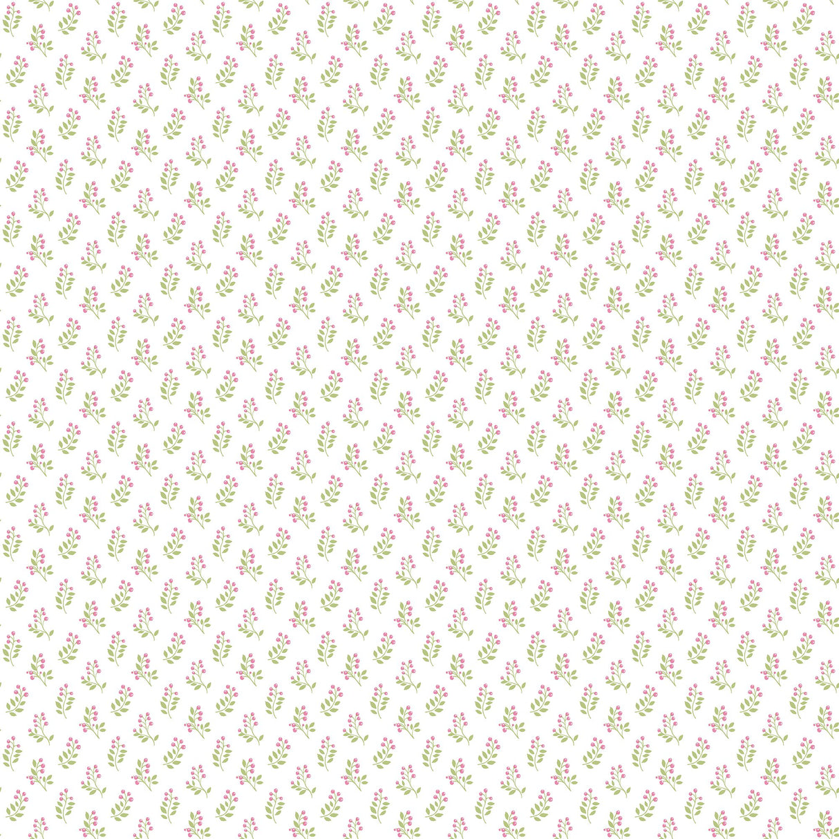 Galerie G56710 Green Vintage Bud - Eade's Wallpaper