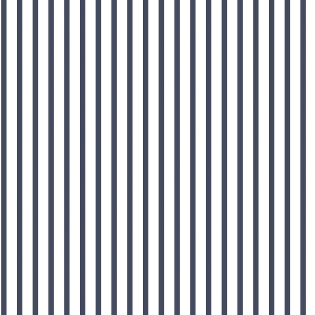 Galerie G67535 Blue Breton Stripe - Eade's Wallpaper
