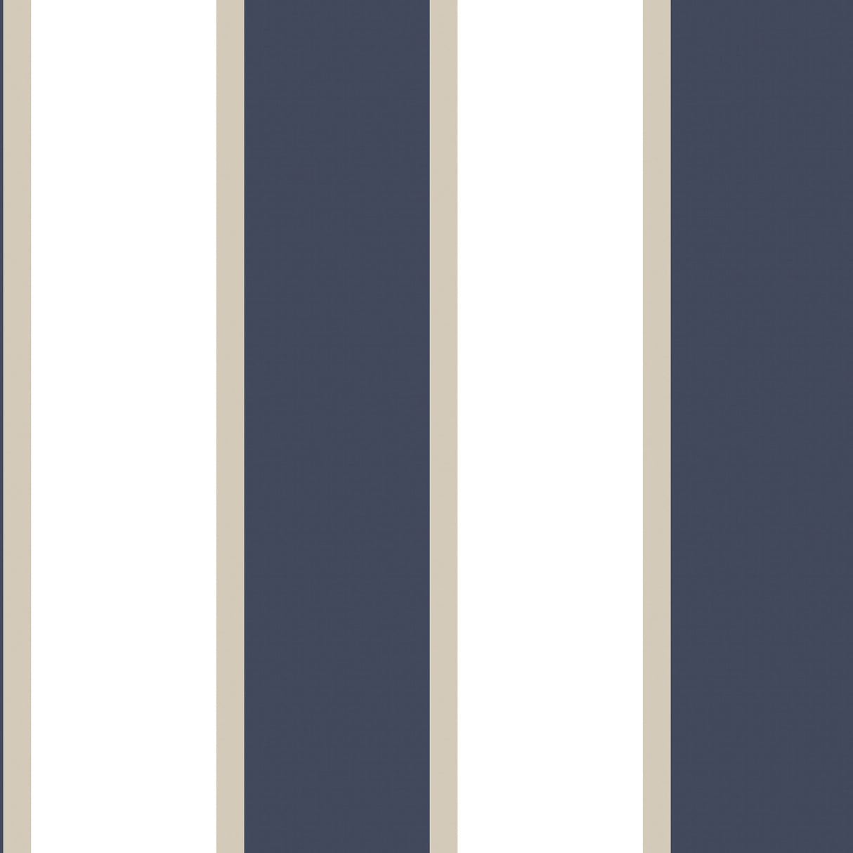 Galerie G67550 Blue Formal Stripe - Eade's Wallpaper