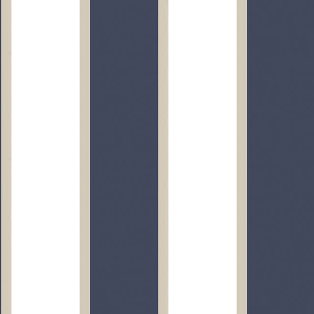 Galerie G67550 Blue Formal Stripe - Eade's Wallpaper