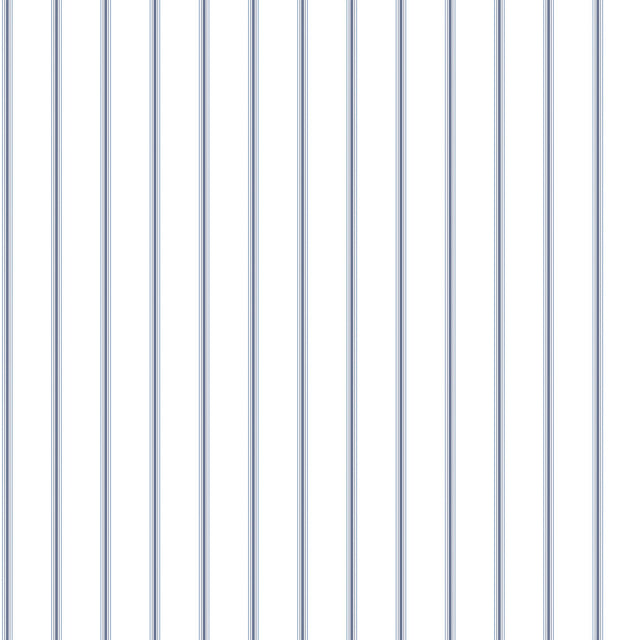 Galerie G67565 Blue Napkin Stripe - Eade's Wallpaper