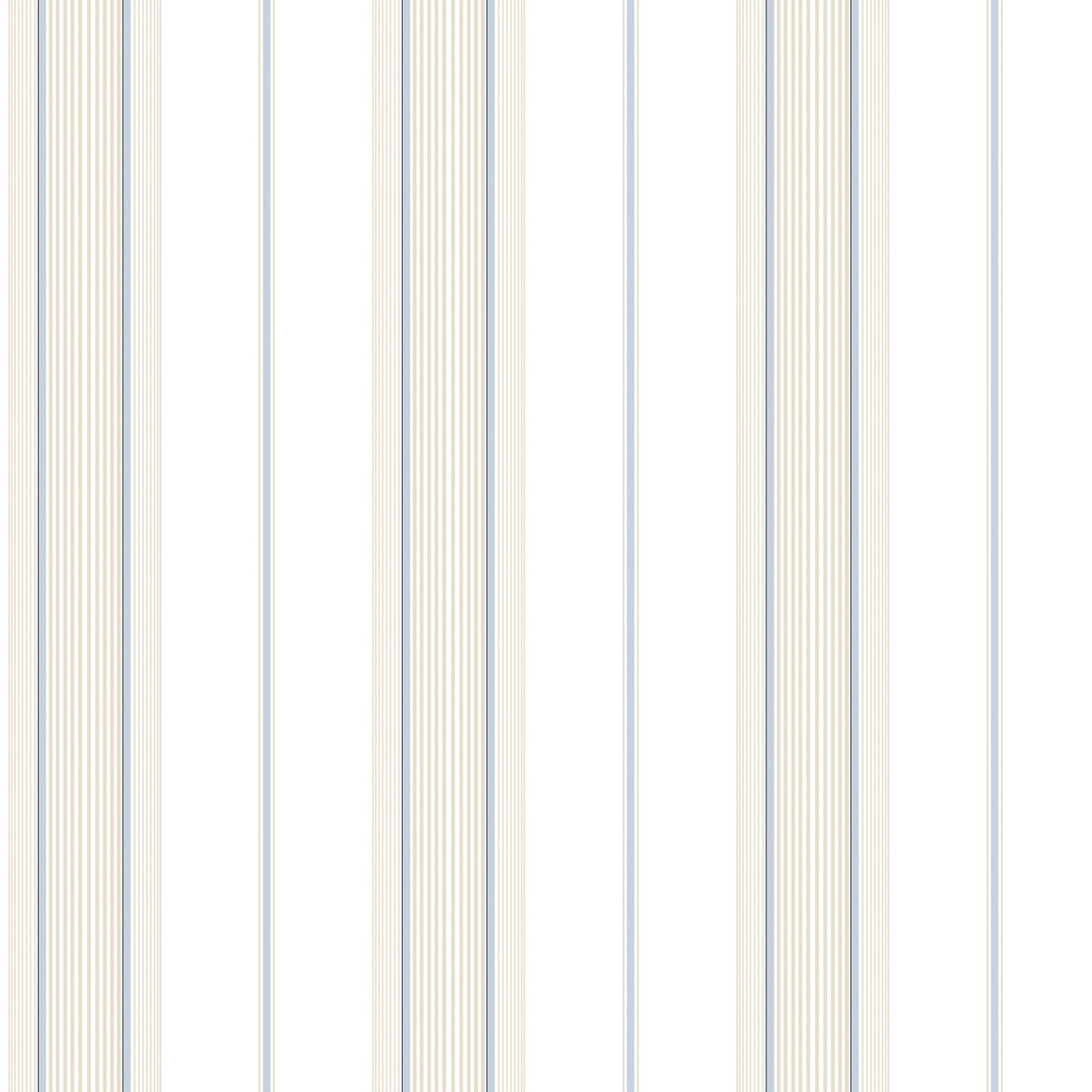 Galerie G67573 Blue Slim Stripe - Eade's Wallpaper