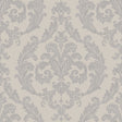 Galerie G67609 Silver Grey Silk Damask - Eade's Wallpaper