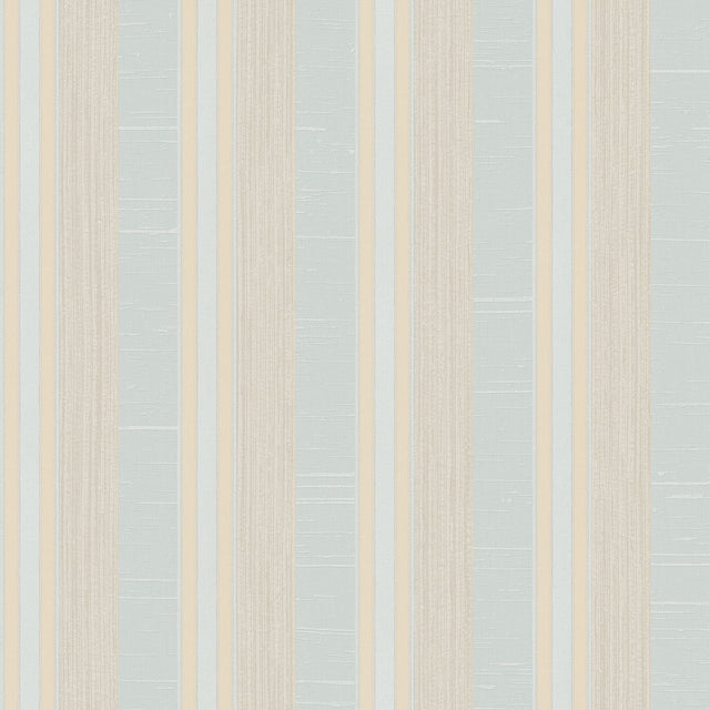 Galerie G67623 Blue Silk Stripe - Eade's Wallpaper
