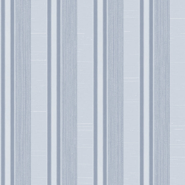 Galerie G67624 Blue Silk Stripe - Eade's Wallpaper