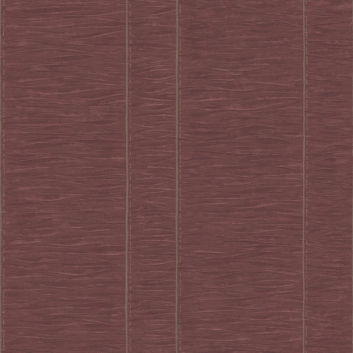 Galerie G67644 Red Pleated Stripe - Eade's Wallpaper