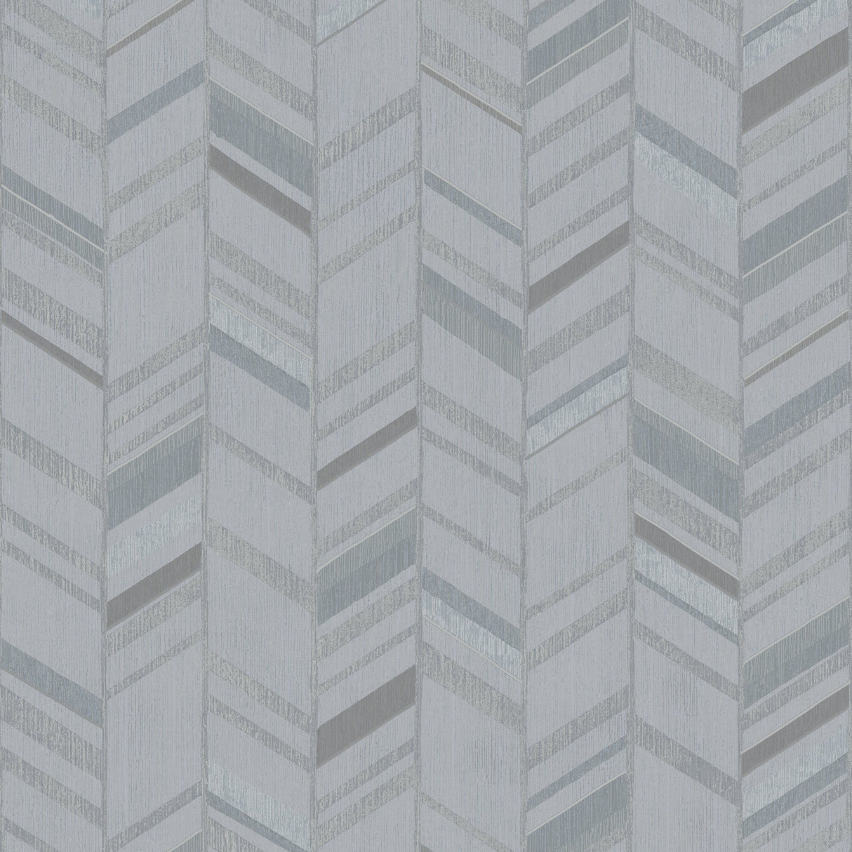 Galerie G67711 Silver Grey Glitter Chevrons - Eade's Wallpaper