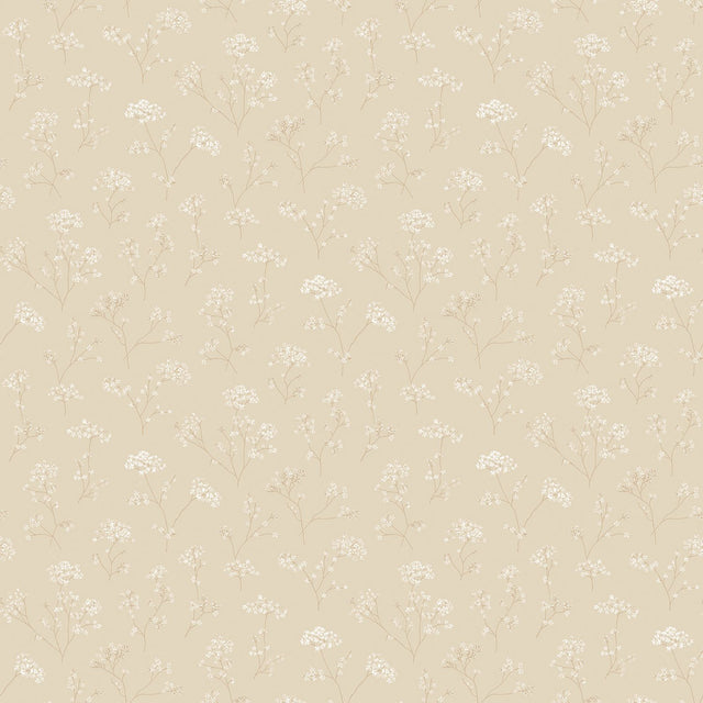 Galerie G67869 Cream Parsley Floral - Eade's Wallpaper