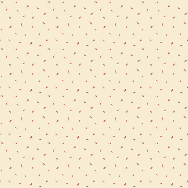 Galerie G67879 Cream Polka Dot Leaf - Eade's Wallpaper