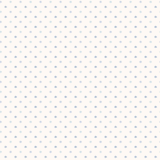 Galerie G67898 Blue Mini Floral Motif - Eade's Wallpaper