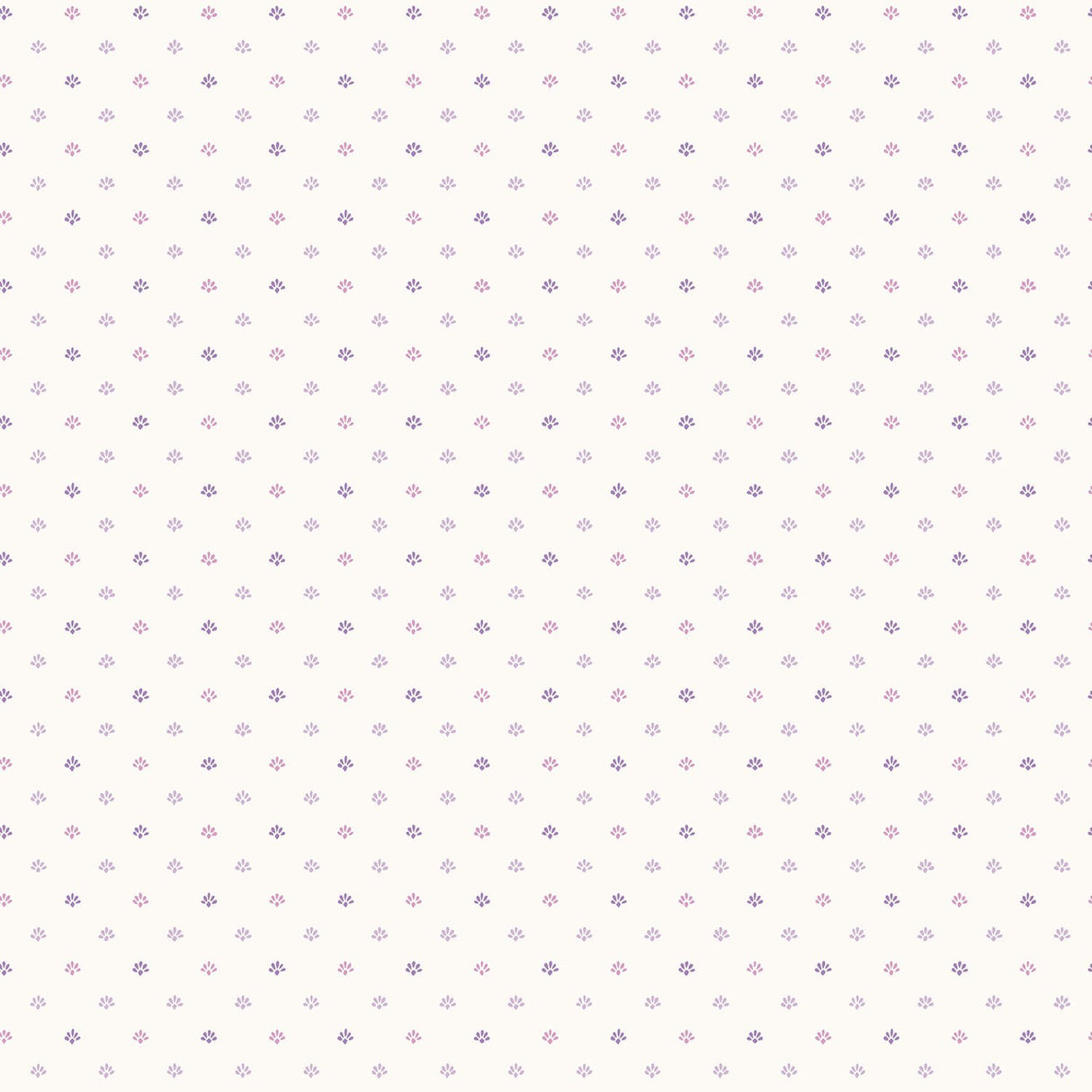 Galerie G67901 Purple Lilac Mini Floral Motif - Eade's Wallpaper