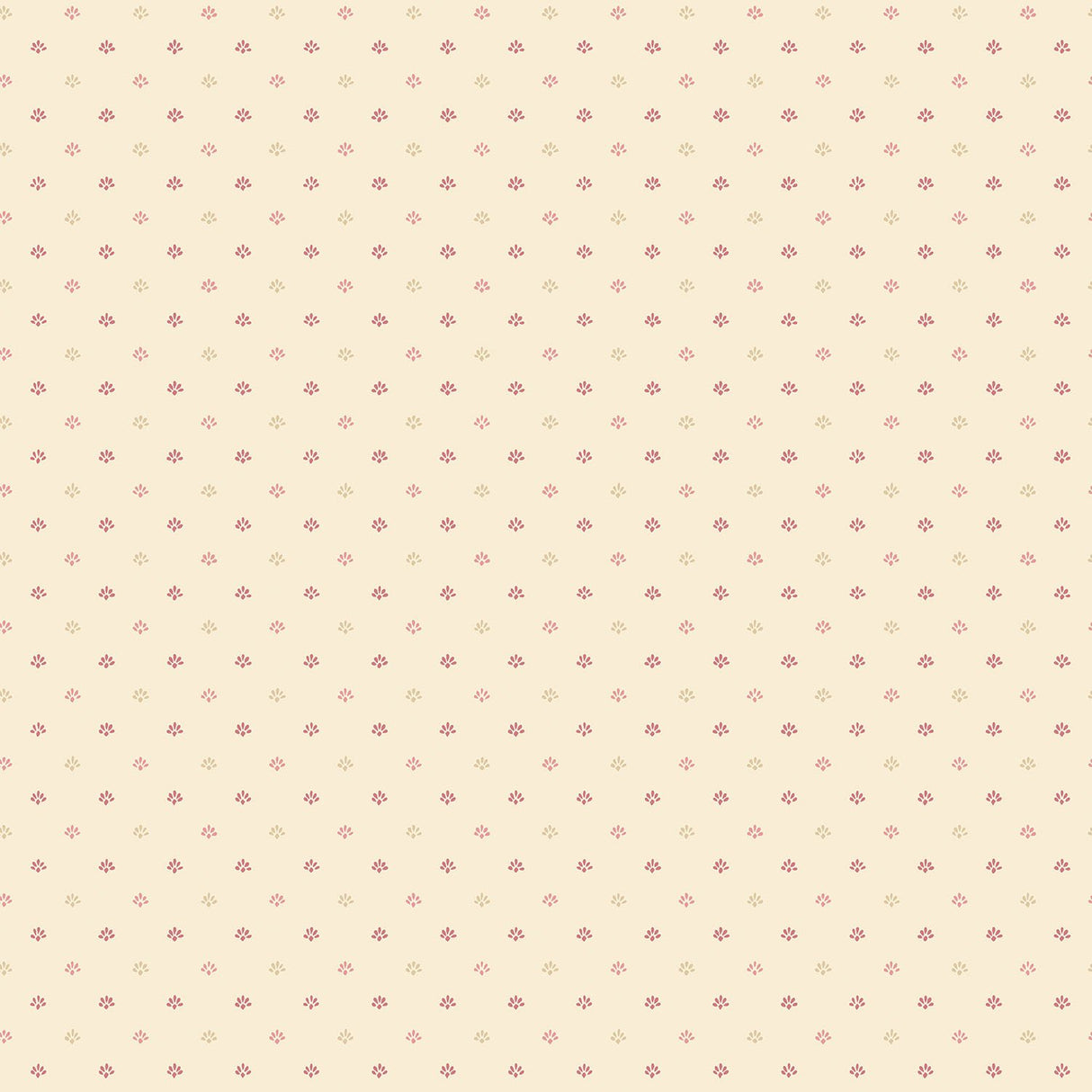 Galerie G67902 Cream Mini Floral Motif - Eade's Wallpaper