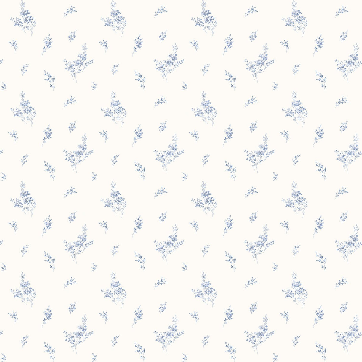 Galerie G67915 Blue Tiny Rose - Eade's Wallpaper