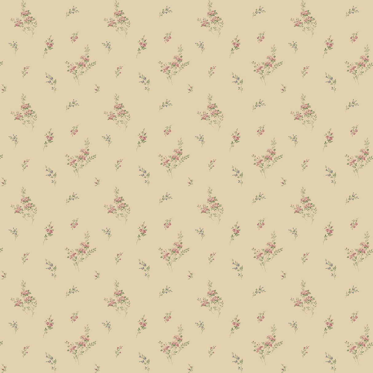 Galerie G67917 Cream Tiny Rose - Eade's Wallpaper