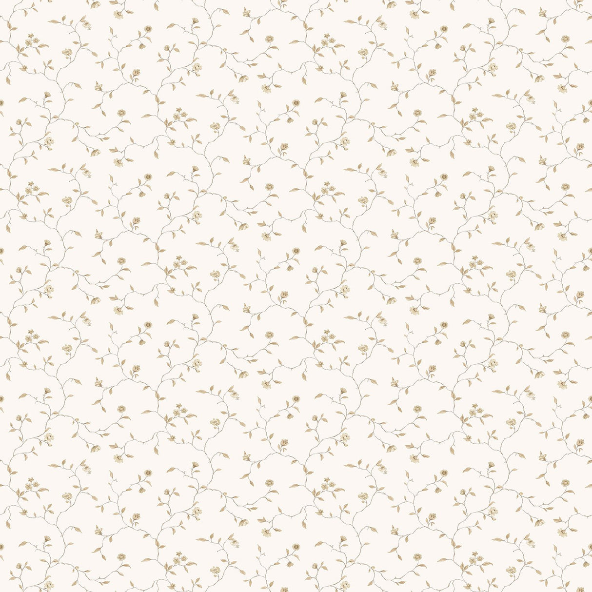 Galerie G67924 White Mini Floral Vine - Eade's Wallpaper