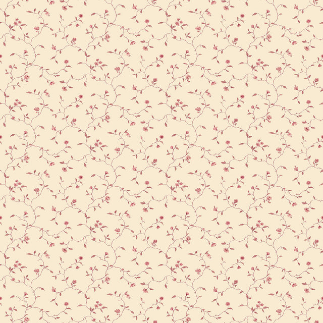 Galerie G67925 Cream Mini Floral Vine - Eade's Wallpaper