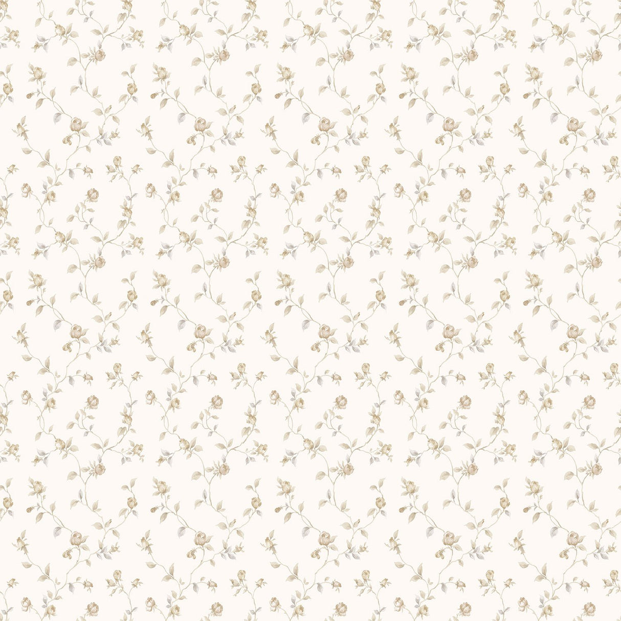 Galerie G67933 Cream Rose Bud Trellis - Eade's Wallpaper