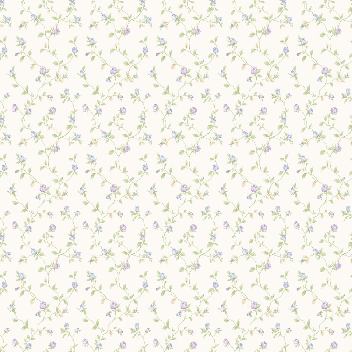 Galerie G67935 Cream Rose Bud Trellis - Eade's Wallpaper