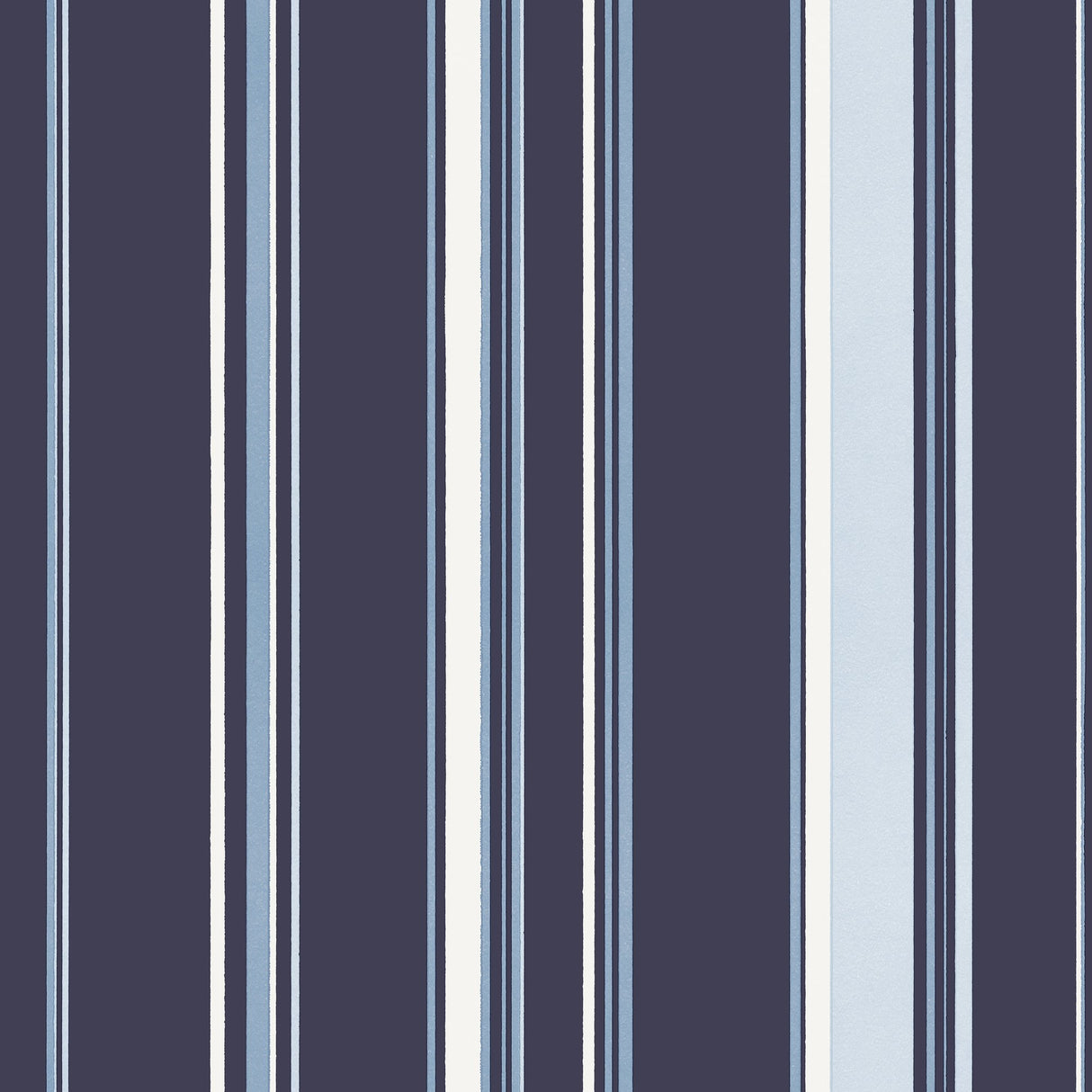 Galerie G68056 Blue Casual Stripe - Eade's Wallpaper