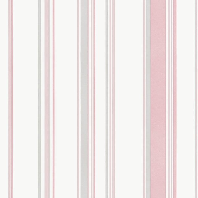 Galerie G68057 Pink Casual Stripe - Eade's Wallpaper
