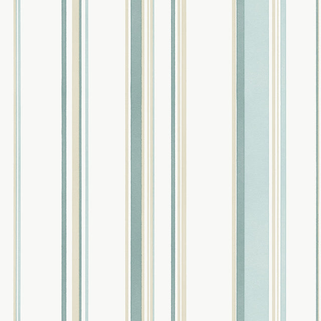 Galerie G68058 Green Casual Stripe - Eade's Wallpaper