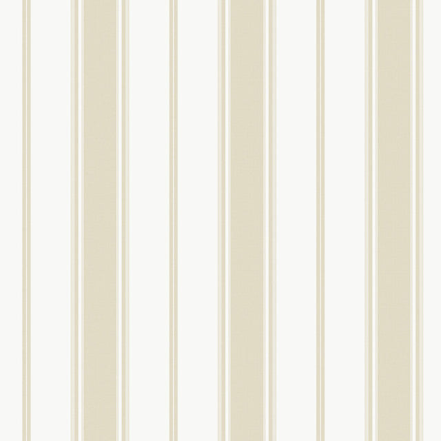 Galerie G68060 Beige Heritage Stripe - Eade's Wallpaper