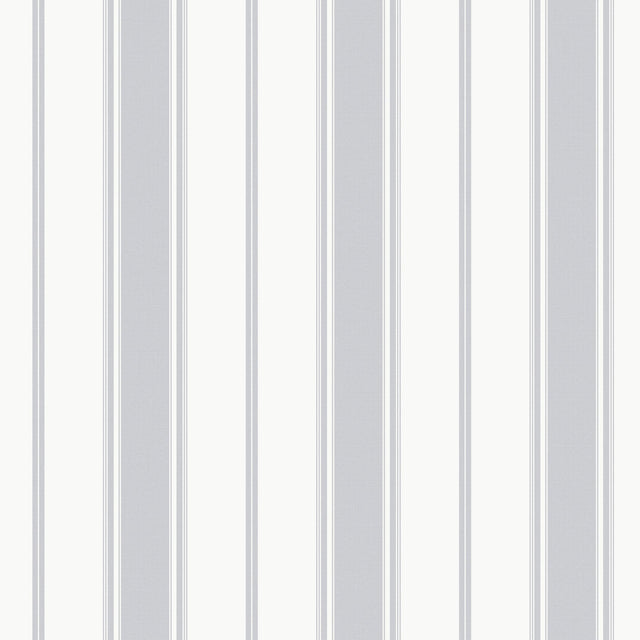 Galerie G68062 Blue Heritage Stripe - Eade's Wallpaper