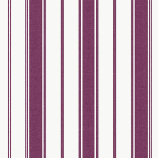 Galerie G68066 Pink Heritage Stripe - Eade's Wallpaper