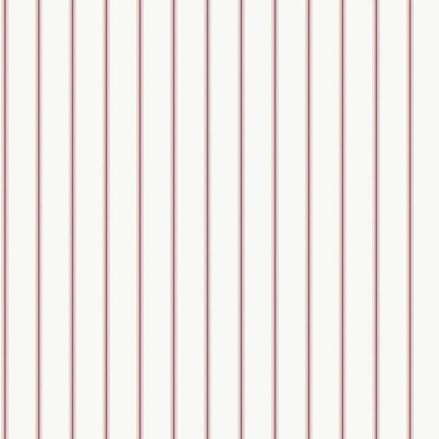 Galerie G68070 Red Napkin Stripe - Eade's Wallpaper