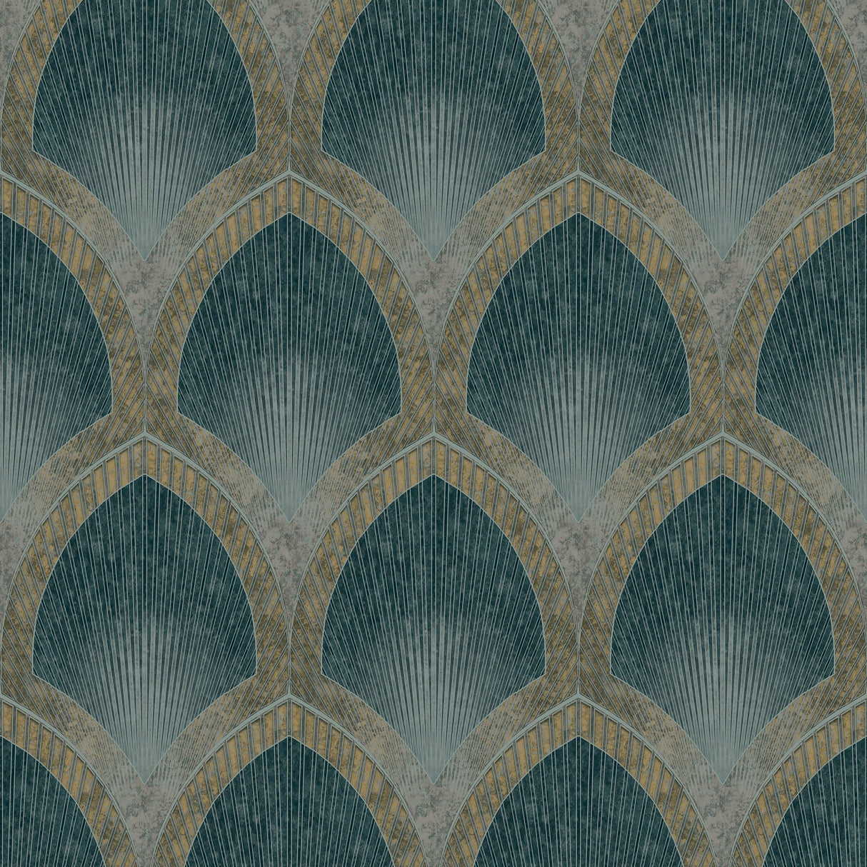 Galerie G68085 Green Glitter Web - Eade's Wallpaper