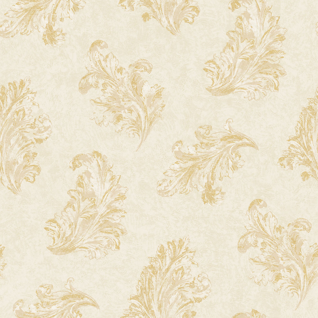 Galerie G68662 White Acanthus - Eade's Wallpaper