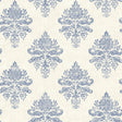 Galerie G68671 White Medallion Damask - Eade's Wallpaper