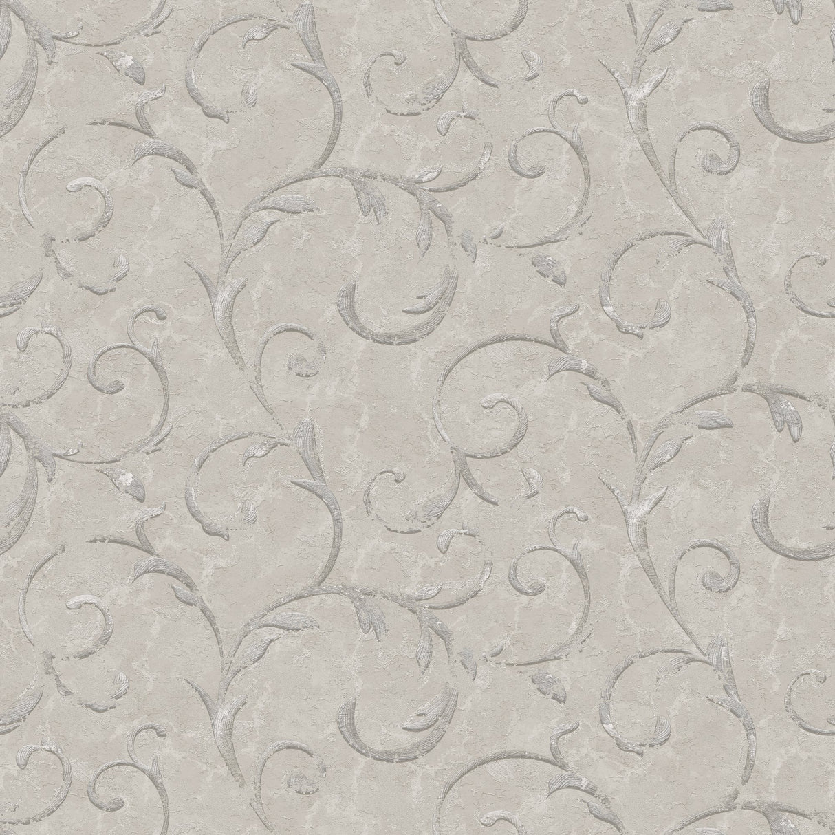 Galerie G68675 Silver Grey Palazzo Scroll - Eade's Wallpaper