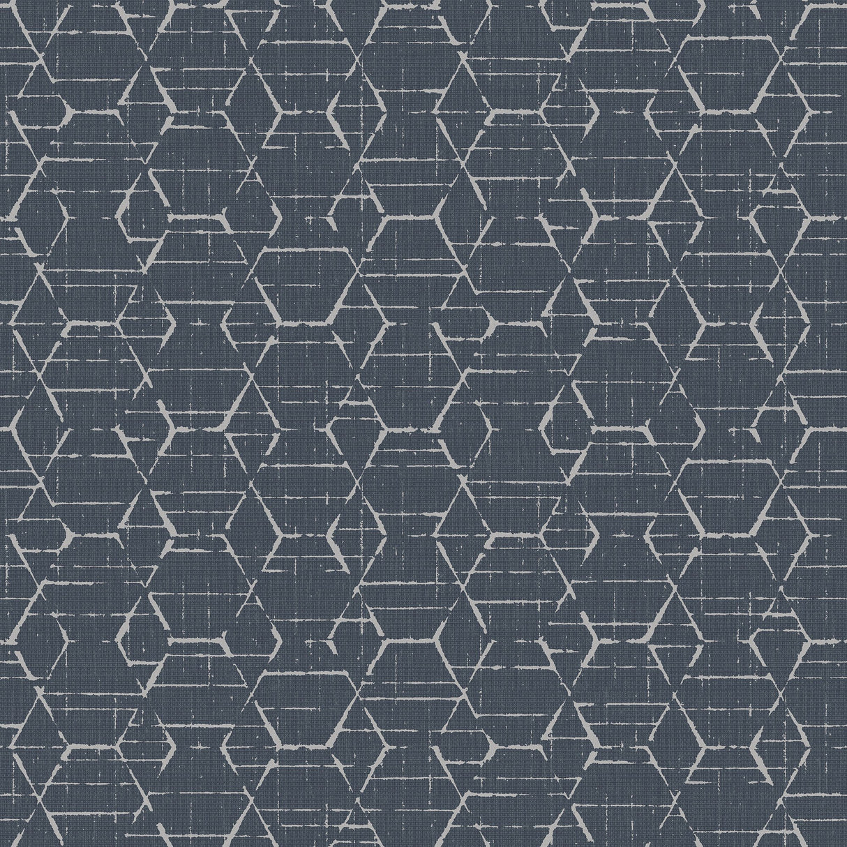 Galerie G78247 Blue Hextex - Eade's Wallpaper