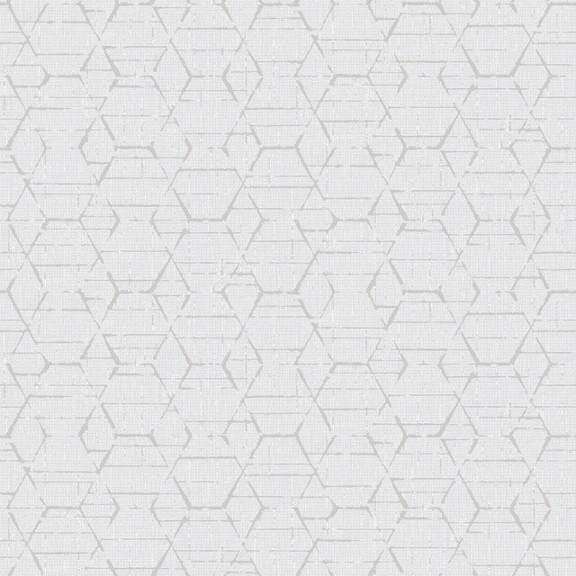 Galerie G78248 Silver Grey Hextex - Eade's Wallpaper