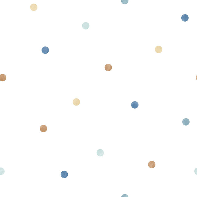 Galerie G78366 White Dots - Eade's Wallpaper