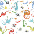 Galerie G78368 Multi-coloured Dragons - Eade's Wallpaper