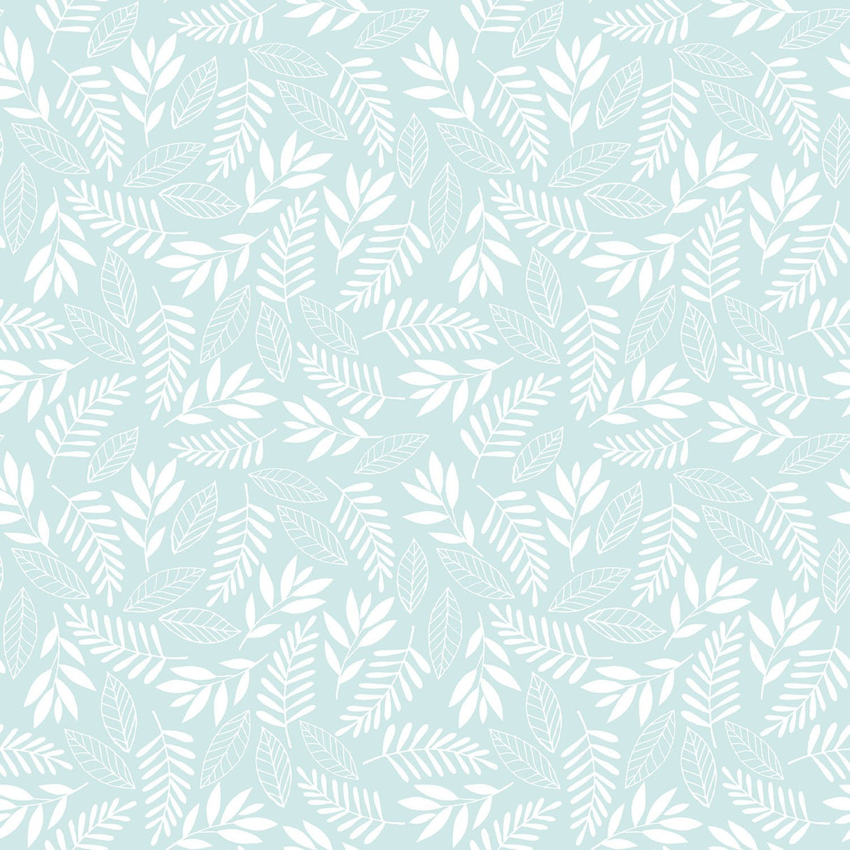Galerie G78383 Blue Koala Leaf - Eade's Wallpaper