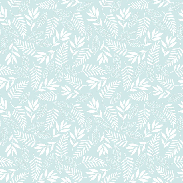 Galerie G78383 Blue Koala Leaf - Eade's Wallpaper