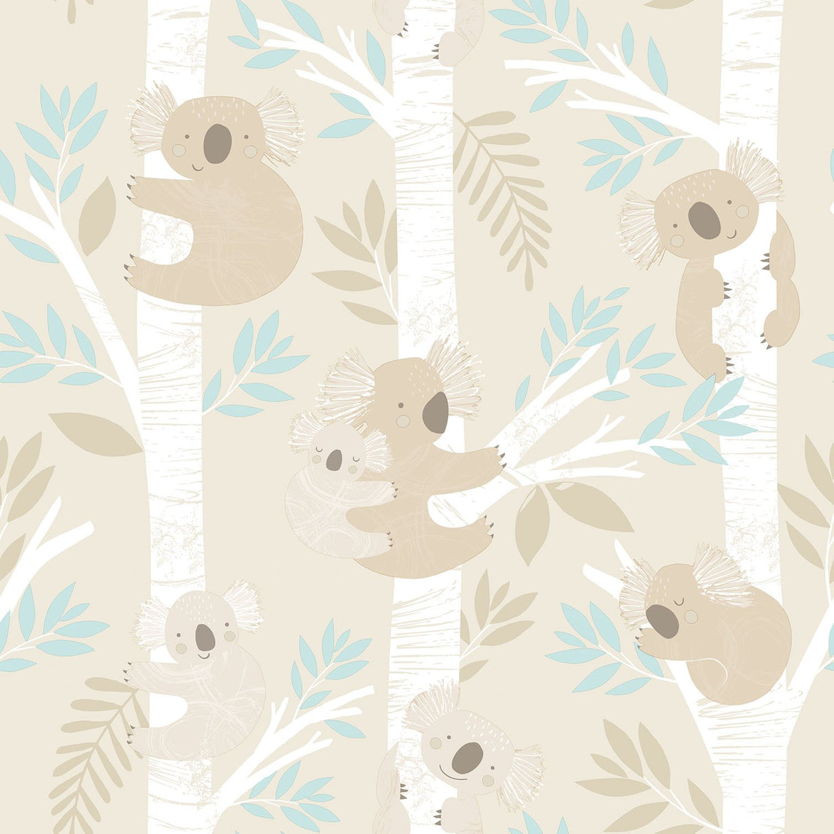 Galerie G78384 Beige Koalas - Eade's Wallpaper