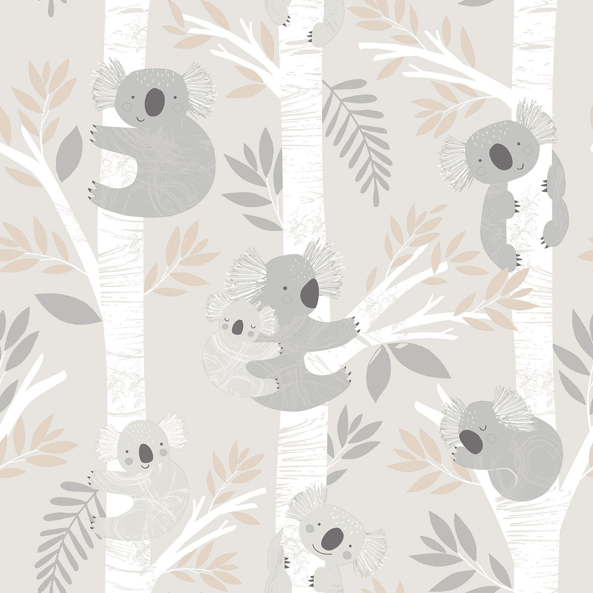 Galerie G78385 Beige Koalas - Eade's Wallpaper