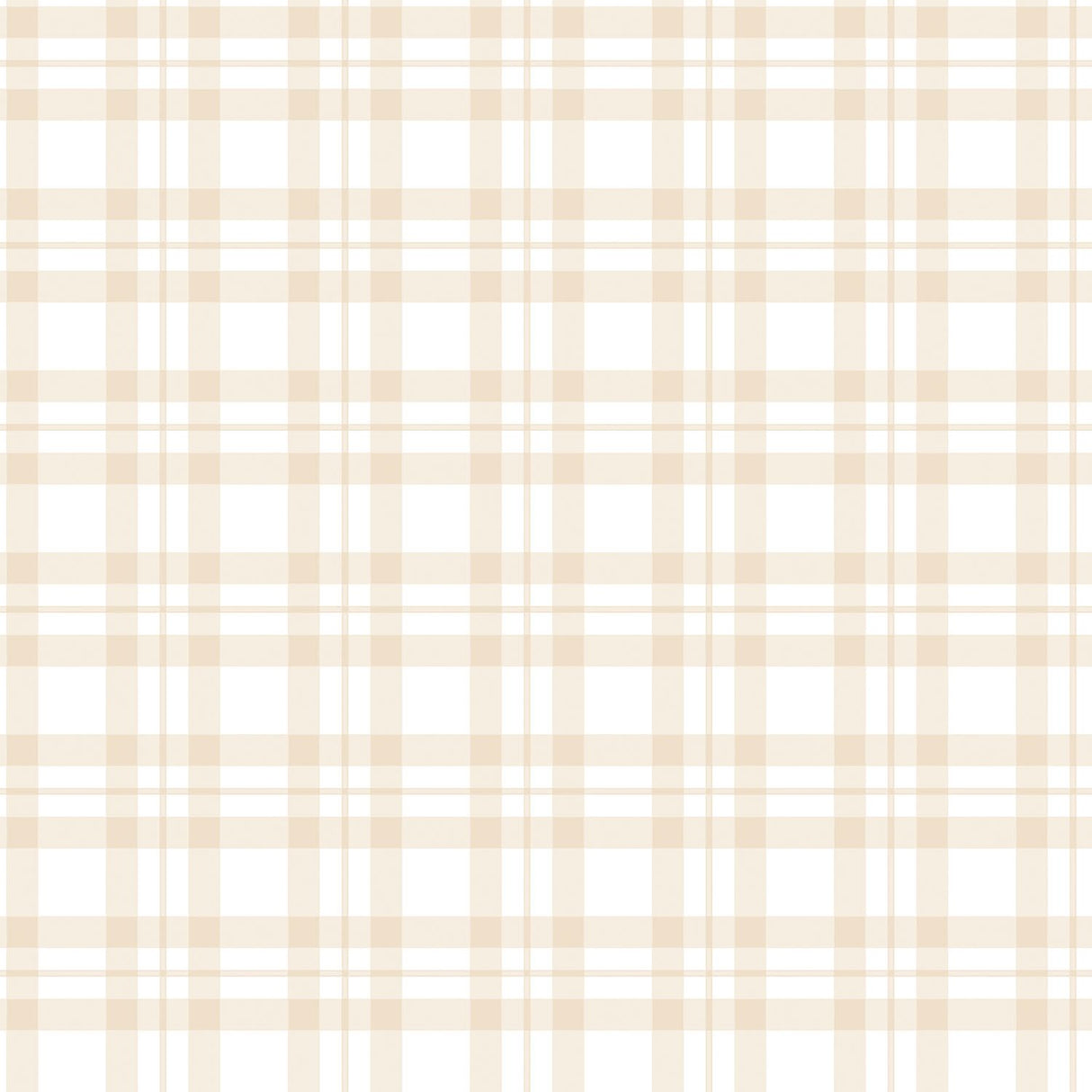 Galerie G78393 Beige Plaid - Eade's Wallpaper