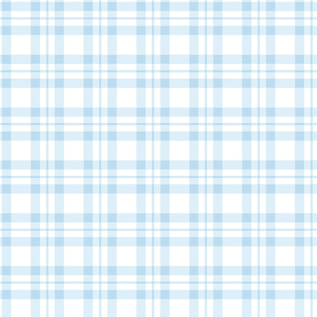Galerie G78395 Blue Plaid - Eade's Wallpaper